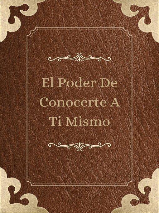 Title details for El Poder De Conocerte a Ti Mismo by Nova Books - Available